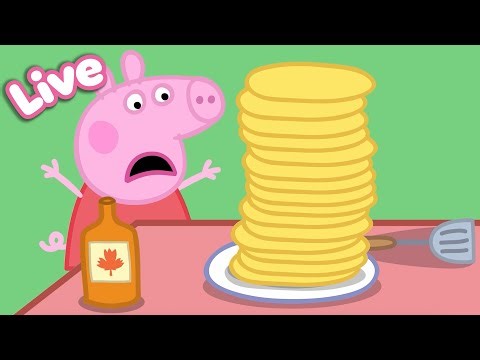🍎 Peppa Pig Best Bites LIVE! 🐷 Peppa’s Food & Cooking Moments | Tales Full Episodes 24/7