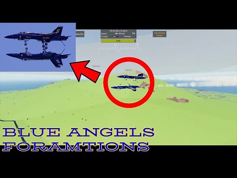 PTFS | Blue Angels Formation & Stunt Flying