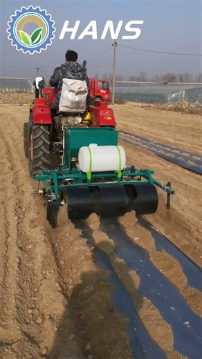 🔥Automatic Soil-Loading Mulching Machine with fertilizer and sprayer, #mulchmachine, #hansmachinery