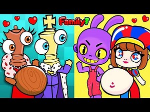 AMAZING DIGITAL CIRCUS - EVERYONE IS PREGNANT! Avatar World Toca Life World