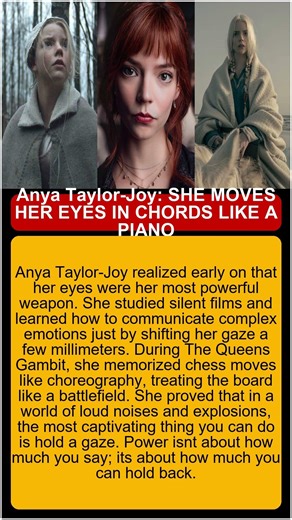 Anya Taylor Joy Eyes Queens Gambit, life stories of celebrities