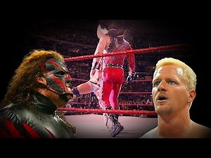 Kane Is Not Fazed By Jeff Jarrett's El Kabong! 11/29/98