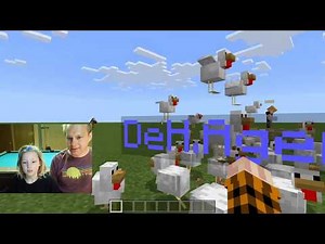 MakeCode Python for Minecraft:Education Edition - Chicken Rain