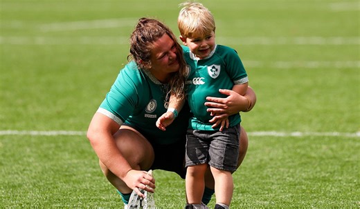 Meet the ex-England rugby player and mum who now plays for Ireland