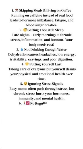 😱 7 Habits Destroying Your Health as a Busy Mom | Wellness Tips Every Mom Needs!