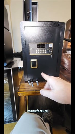 TNTANTS 5.2 Large Home Security Safe Box with Digital Keypad Alarm System Internal Locking