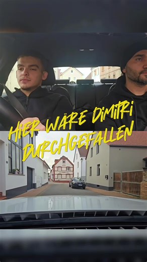 Hier wäre Dimitri durchgefallen #fahrlehrer #fahrschule #führerschein #fahren #fahrschüler