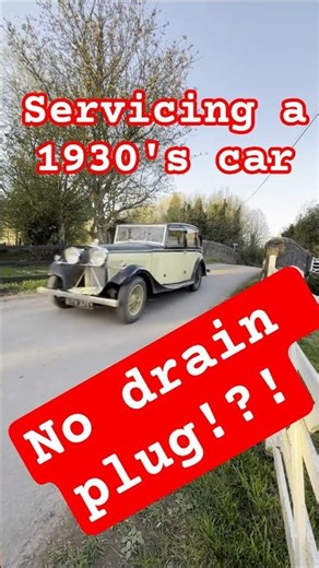 This 1934 Talbot 95 Has No Drain Plug: Here's How You Change the Oil #automobile #diy #mechanic