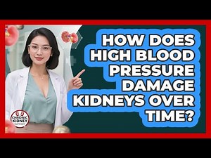 How Does High Blood Pressure Damage Kidneys Over Time?
