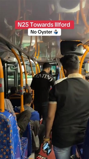 Driver denied entry without Oyster & Stoped Bus more than 10 minutes untill she left bus, London Night Bus N25 to Illford, Violence ⚠️ #weekend #illford #n25 #fyp #londontransport #nightbuses #travellondon #2025 #londontraffic #greenstreet #trending