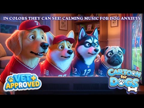 Super Paw Game 🐶❤️‍🩹 Dog Cartoon with Rain & Pink Noise for Anxiety Relief & Healing | VET APPROVED