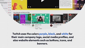 Twitch Color Palette HEX, RGB & HSL