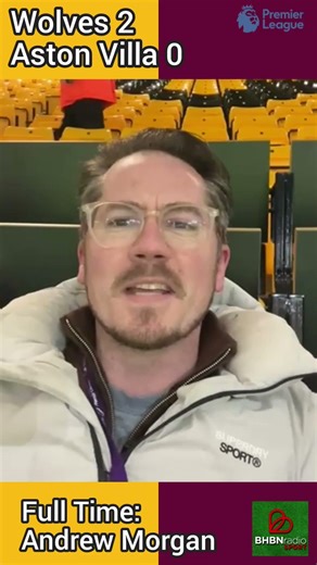 Wolves 2-0 Aston Villa #FullTime #WWFC #AVFC #PremierLeague