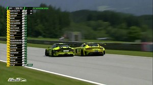 Die Szene des Tages! Mathieu Jaminet knöpft Maximilian Buhk die Führung ab! Was für ein starker Zweikampf! #adac #gtmasters #deutschegtmeisterchaft | ADAC GT Masters