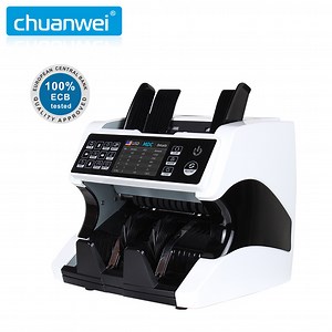 [Hot Item] Al-920 Ecb Tested USD, EUR, GBP, CHF 2 Cis Top-Loading Mixed Money Banknote Counters Currency Counting Machine