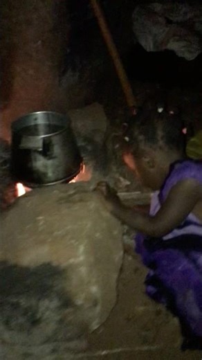 Night life in Our African Village - Rural African Family