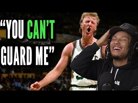 Larry Bird Trash Talking (Reaction)