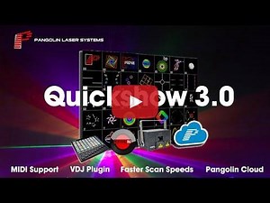 The world's easiest laser show software, just got even better! Check out the official video showing the new features in QuickShow 3.0. * Download the FREE update here: http://www.pangolin.com/support/software-updates/ | Pangolin Systems