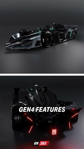 Formula E’s new Gen4 car is nearly here 👀 #FormulaE #FE #Gen4