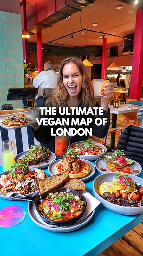 Vegan Food | London 🌱 on Instagram: "THE ULTIMATE VEGAN MAP OF LONDON 🗺️ Knowing where to find good vegan food in London can be tricky so I’ve created the ultimate resource for you - a map in an app! 📱 I know a lot of you relied on my old map but it was a bit chaotic and hard to navigate and also not very mobile friendly, so I’ve given it one hell of an upgrade. Now you can access the restaurant reviews I’ve spent ten years collating on-the-go, as well as a lot more info than before including