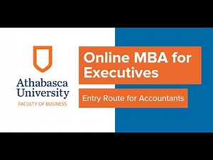 Athabasca University - Online MBA for Accountants