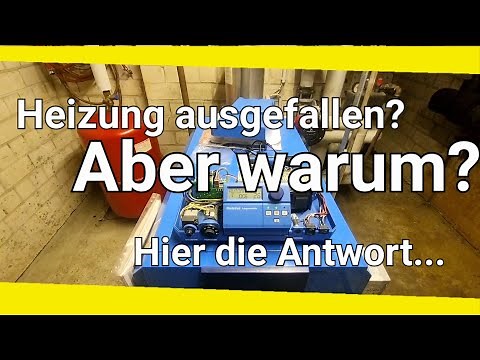 Fehlersuche am Buderus Heizkessel... hier ist alles Kalt! #worklife