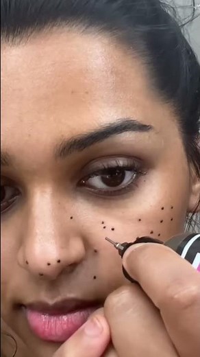 Henna freckles tutorial :)