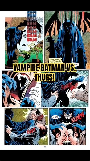 VAMPIRE BATMAN VS. THUGS!