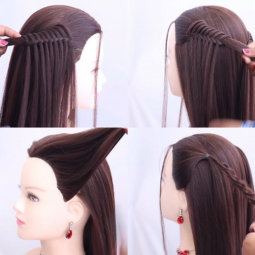 51K views · 738 reactions | Totally Amazing hairstyle for wedding & party. | Magical Hairstyle | Facebook