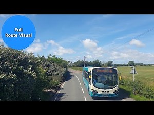 Arriva Merseyside 47 Full Route Visual- Liverpool, Queen Square to Crossens via Southport