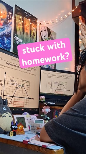 how to get unstuck with school #studytips #cozygames #adhdproductivity