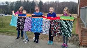 4-H youth complete community service projects to help communities
