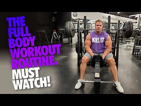 MY FULL BODY WORKOUT ROUTINE. MUST WATCH!