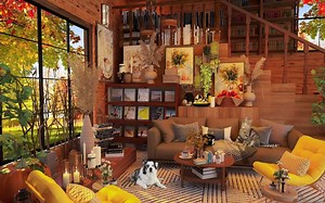 【学习氛围】1小时秋天咖啡厅氛围+音乐陪伴_哔哩哔哩_bilibili