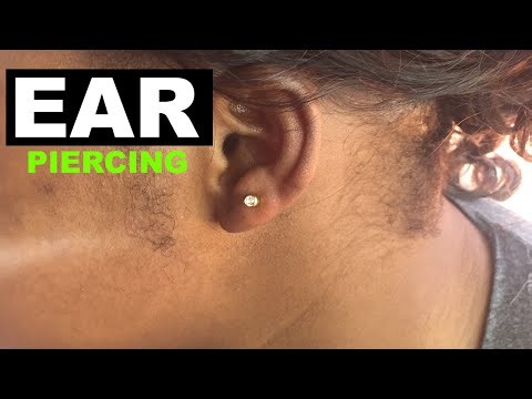 Ear Piercing |Full Process |Step by Step