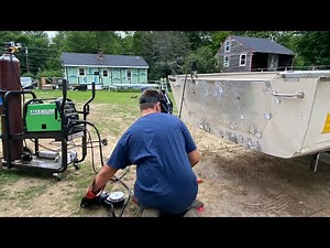 Titanium Unlimited 200 Aluminum Welding a boat