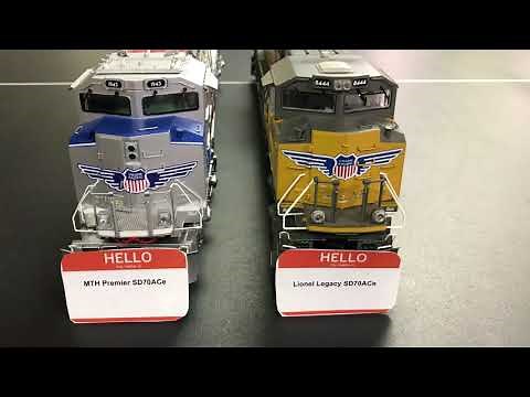 MTH Premier and Lionel Legacy Comparison
