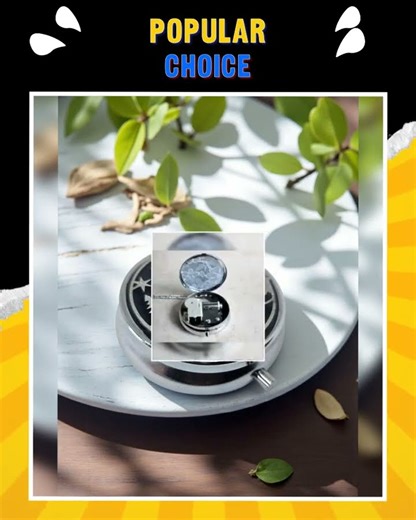 Music Box Locket Winter Scene Necklace: Deer, Trees, Moon