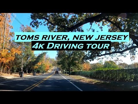 Toms River, New Jersey | 4k Driving Tour