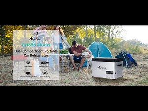 Alpicool CHS45/CHS55 Metal Dual Zone Car Fridge Freezer