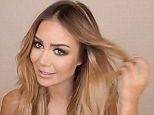 Pia Muehlenbeck shows off her new hair extensions