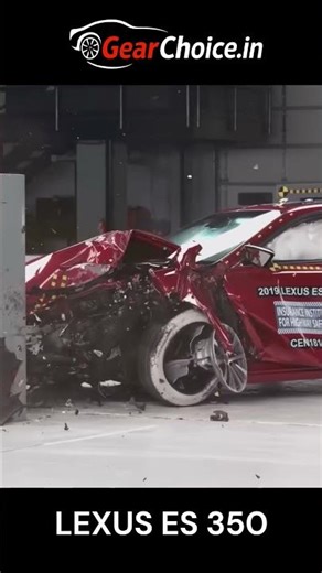 Lexus ES 350 Crash Test – You Won’t Believe the Results #automobile #carsafety #luxury