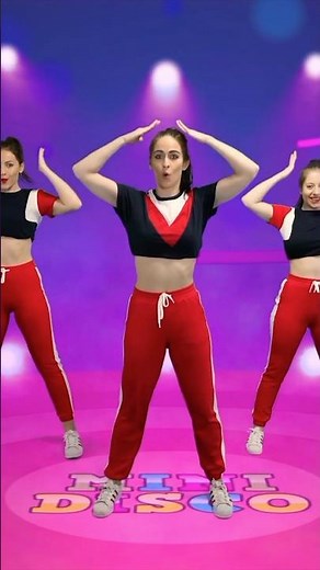 WITCH DOCTOR | Songs for Kids | Valentine's Day | How To Dance | Mini Disco #shorts