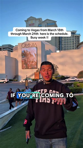 Coming to Vegas from March 18th through March 24th here is the schedule. Busy week! #schedule #lasvegasclubs #vegasvacation #events #thingstodovegas