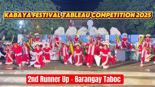 6.5K views · 99 reactions | 2nd Runner-Up: Brgy. Taboc!  Kabaya Festival Tableau Competition 2025!  #WonderfulOpol #KabayaFestival2025 #CDOLifestyle | CDO Lifestyle | Facebook