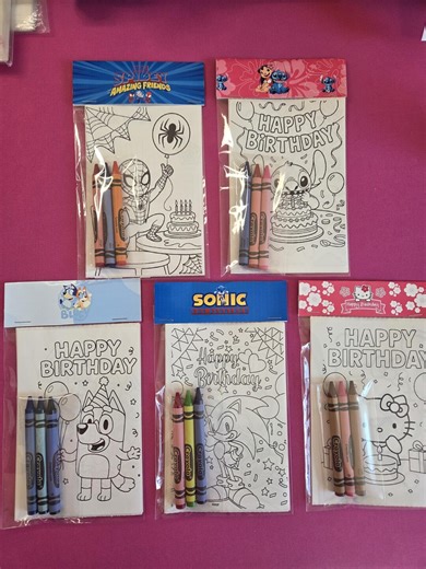 Custom Coloring Sheets Party Favors- Coloring Book - Stikers Sheets - Etsy