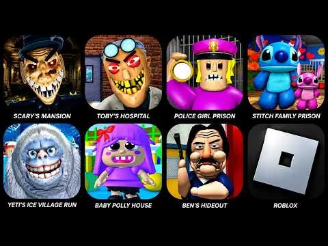 Escaped Rory Lovecape’s Prison Run,Roblox,ESCAPE EVIL DOLL HOUSE,Escape Papa Pizza's Pizzeria...