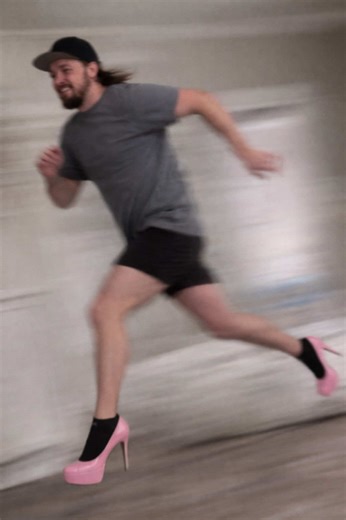 First Time Standing in Heels: A POV Experience