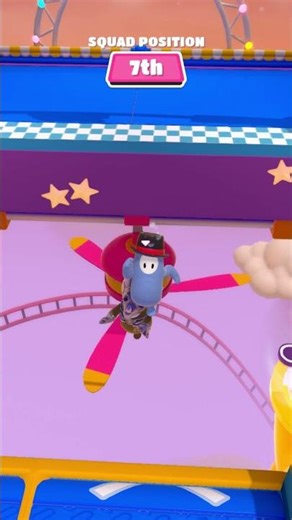 bro was so close 😭 #shorts #fallguys