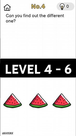 Brain out level 4 - 6 | Game #game #shorts #tutorial #answer
